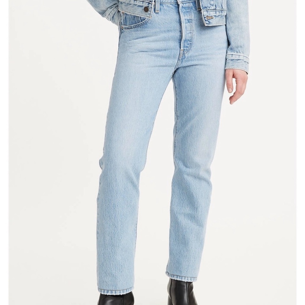 Levi's Sky Blue Denim Jeans